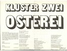 Kluster ORIGINAL RARE Zwei Osterei -Cluster