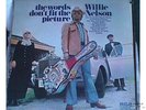 WILLIE NELSON -Words Don't Fit.. LP RARE NM