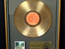Beatles ABBEY ROAD RIAA Gold Record Award NR