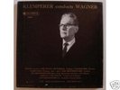 KLEMPERER CONDUCTS WAGNER (1960-2 LP)