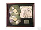 METALLICA - LP.Justice for All-Platinum discs