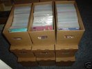 über 1.000 Singles in 9 Aufbewahrungsboxen,