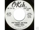 Northern Soul-Tommy Tate-Taking on pain-Mint Demo