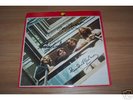 BEATLES group signed album / lp by HARRISON + 2