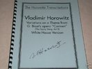 Vladimir Horowitz SHEET MUSIC -Carmen