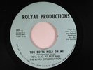 O.C. TOLBERT (northern soul 45) YOU GOTTA HOLD ON ME