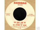 THE EPITOME OF SOUND * Northern Soul 45 SANDBAG-3052 M