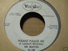 RARE=THE BEATLES=VEE JAY DJ 45=#498 PLEASE PLEASE ME