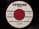  Northern Soul 45 AL SCOTT on GENUINE