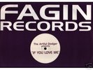 Speed Garage- Artful Dodger- IF YOU LOVE ME ( V- RARE)