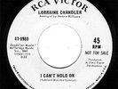 RARE NORTHERN SOUL 45 - LORRAINE CHANDLER ON RCA 8980
