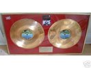 Thin Lizzy Live & Dangerous BPI Gold Disc