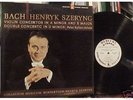 HENRY SZERYNG Bach STEREO MERCURY LIVING PRESENCE LP