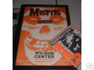 ORIGINAL ORANGE MISFITS NECROS FLYER DC PUNK SHOW FRAME