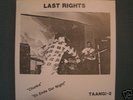 Last Rights Chunks 45, Boston Hardcore Punk KBD