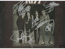 KISS DRESSED TO KILL COVER & LP SIGNED ORIGINAL 4