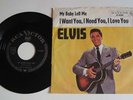 ELVIS PRESLEY  MY BABY LEFT ME   DEVIL COVER