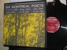 Six Montreal Poets spoken word LP 1957 Leonard Cohen
