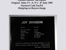 Joy Division Death Limited Lp