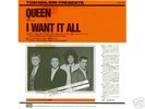 QUEEN    I Want It All     Japanese Promo 7