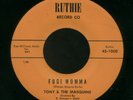 DOO WOP 45 TONY&THE MASQUINS-FUGI WOMMA -orig RUTHIE M-
