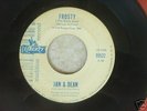JAN & DEAN 45 Frosty the Snowman LIB  RECS    PROMO