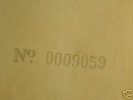 THE BEATLES WHITE ALBUM VINYL NUMBER 9059
