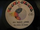 PAUL REVERE RAIDERS LINDSAY 45 Gardena label All Night