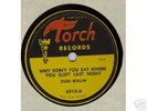 ZuZu Bollin Rare TORCH Blues 78 45 LP