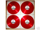AC/DC Live 1976 - 79, 4 LP Set, ROTES VINYL, rar