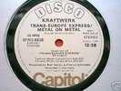 KRAFTWERK TRANS EUROPE EXPRESS 12 RARE DISCO 1977 PROMO