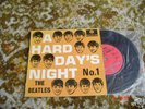 BEATLES NEW ZEALAND ONLY EP 45 HARD DAYS NIGHT NO 1