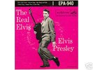 ELVIS PRESLEY EP w/JACKET-THE REAL ELVIS-RCA EPA-940