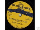 Little Papa Joe Blue Lake 116 Rare Blues 78 45 33