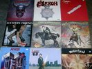 75x Iron Maiden, Motorhead, van Halen, Accept, black sa