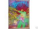 JIMI HENDRIX 1967 ORIGINAL MARTIN SHARP POSTER PSYCH
