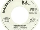 ALMETA LATTIMORE These Memories Modern Soul 45 Rare