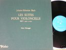 Henri HONEGGER Bach Solo cello suites 1-6 Limited 1000