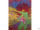 JIMI HENDRIX 1967 ORIGINAL MARTIN SHARP POSTER PSYCH