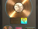 U2 : THE UNFORGETTABLE FIRE  RIAA GOLD-AWARD