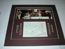 THE KINKS  SIGNED MOUNTED (READY TO FRAME)(COA)