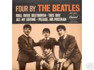 BEATLES Rare 1st EP FOUR BY THE BEATLES W/PICTURE COVER