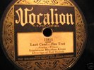 Louisiana Rhythm Kings 78 Vocalion 15815 Basin St Blues