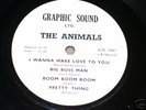 THE ANIMALS  UK GRAPHIC SOUND 12