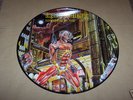 IRON MAIDEN SOMEWHERE IN TIME PICTURE DISC PROMO