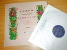33CX1479 MENDELSSOHN Songs Without Words GIESEKING   NM