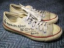 PHIL COLLINS (GENESIS) signed Converse All Stars RARE
