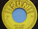 ELVIS PRESLEY THAT’S ALL RIGHT SUN 209, 45