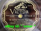 OSCAR ALEMAN 1929 TRIO VICTOR 47018 VERY RARE 78 RPM