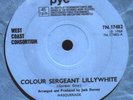WEST COAST CONSORTIUM: Colour Sgt Lillywhite UK ORIG